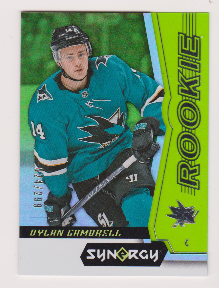 (image for) 2018-19 Synergy Green #65 Dylan Gambrell 24/299 RC